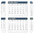 程序图标：Plantilla de calendario a…