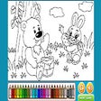 ไอคอนของโปรแกรม: Coloring Bear and Bunny G…