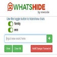 Icône du programme : WhatsHide