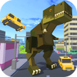 程序图标：Blocky Zilla: City Crush