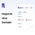 Ícone do programa: Instagram Ad Library Down…