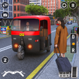 City Tuk Tuk Rickshaw Game 3D icon