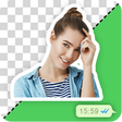 Ícone do programa: My Face Sticker: Custom W…