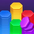 Ikona programu: Hexa Color Sorting Puzzle