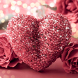 Icon of program: Glitter Heart Live Wallpa…