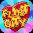 Ícone do programa: Flirt City. Dress up and …