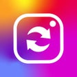 程序图标：Repost for Instagram: Res…