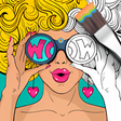 Icon of program: Girls Coloring Book