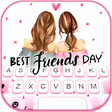 Best Friends Day Keyboard Background