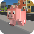 プログラムのアイコン：Blocky City Pig Simulator…