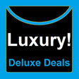 Luxury deals. Shopping brands icon