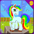 程序图标：Unicorn Jigsaw Puzzles