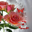 プログラムのアイコン：Pink Rose Butterfly LWP