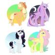 プログラムのアイコン：Draw cute ponies