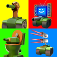 Иконка программы: Skibidi Toilet: Merge War…