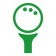 Иконка программы: golfity: track your golf …