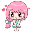 程序图标：Funny Girl Stickers for W…