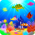 程序图标：Aquarium Undersea wallpap…