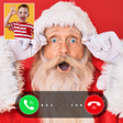 أيقونة البرنامج: Video Call Santa Real