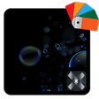 Programın simgesi: Black Theme XZ3 live wall…
