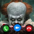 أيقونة البرنامج: Pennywise Fake Call - Fak…