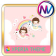 プログラムのアイコン：Baby love Xperia theme