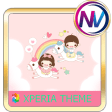 Baby love Xperia theme