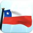 Chile Flag 3D Free Wallpaper
