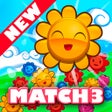 程序图标：Blossom Garden Match 3: C…