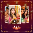 プログラムのアイコン：Diwali Video Maker - Edit…