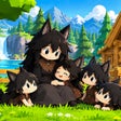 Programikonen: Wolf Family Time In Jungl…