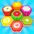 Icona del programma: Fruit Hexa Sort: Puzzle G…