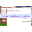 Custom Background Facebook Theme