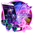 プログラムのアイコン：Neon ButterFly Launcher T…
