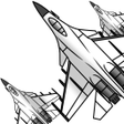 プログラムのアイコン：Draw Aircrafts: Jet