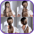 Ícone do programa: Women Hairstyle Step By S…