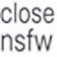 Icon of program: Alt+D and close NSFW tabs