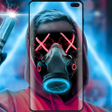 プログラムのアイコン：Neon Mask Wallpaper