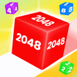 Ícone do programa: Chain Cube 2048 : Merge 3…