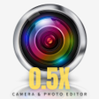 プログラムのアイコン：0.5 Camera - Photo Editor