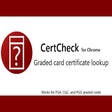 Ikon program: CertCheck for Chrome
