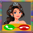 プログラムのアイコン：Fake Call Princess and Ga…