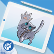 プログラムのアイコン：How to Draw Cats - Step b…