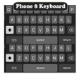 Keyboard for iPhone 8 icon