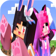 プログラムのアイコン：MCPE Cute Girls Mob