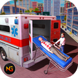 Ambulance Rescue Driving Games icon