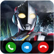 Иконка программы: Ultra Hero Man Fake Call …