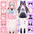 プログラムのアイコン：Shining Anime Star: dress…