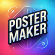 Symbol des Programms: Poster Maker  Flyer Maker
