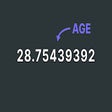 Daily Motivation - Age Counter